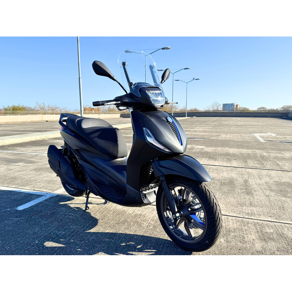 Piaggio Beverly S 400 E5+ Mat-Zwart Demo Aanbieding
